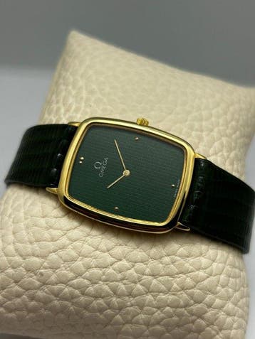 Omega - De Ville Green Dial - Zonder minimumprijs - Unisex -, Nieuw