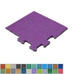 Rubber puzzeltegel met EPDM toplaag in diverse RAL kleuren -, Tuin en Terras, Tegels en Klinkers, Verzenden, Nieuw