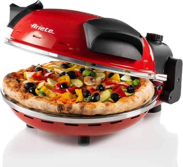 Pizzaoven 32cm Antiaanbak | Tweedekansje | OP=OP, Tuin en Terras, Ophalen of Verzenden, Zo goed als nieuw, Ariete