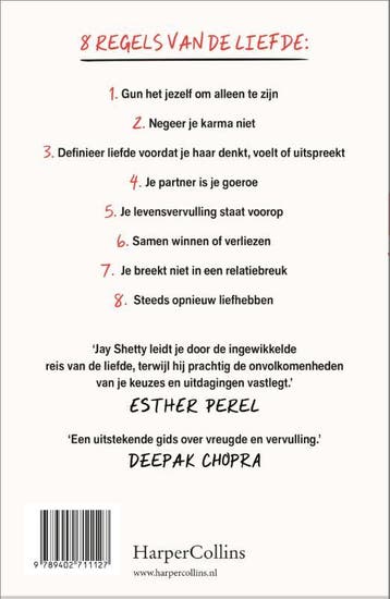 8 regels van de liefde 9789402711127 Jay Shetty, Verzenden, Gelezen, Jay Shetty