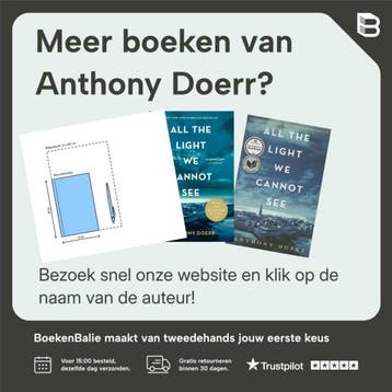 Als je het licht niet kunt zien - Anthony Doerr, Verzenden, Gelezen, Anthony Doerr