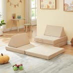 Speelbank Norhulta 5-delig kinderbank 120x66x45,5 cm beige [, Verzenden, Nieuw