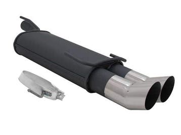 Novus sportuitlaat Opel Astra F, Kadett E 2x90mm DTM, Verzenden, Nieuw