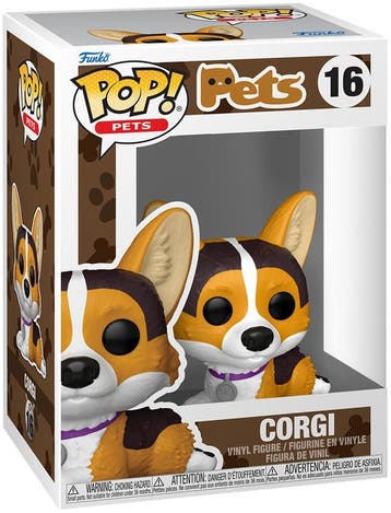 Funko Pop! Pets - Corgi #16 | Funko - Hobby Artikelen, Verzenden, Nieuw