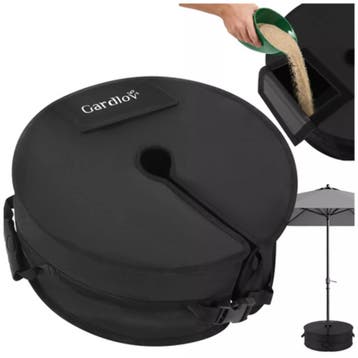 Gardlov Parasolvoet met zandvulling 48 cm tot 40 kg voor..., Tuin en Terras, Ophalen of Verzenden, Nieuw