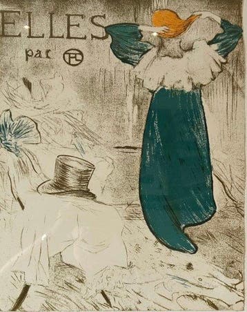 Henri De Toulouse-Lautrec (1864-1901) - Elles