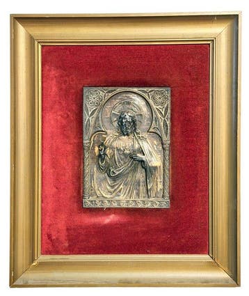 Decoratief ornament - Heilig Hart - 53 x 64 cm - Icoon in