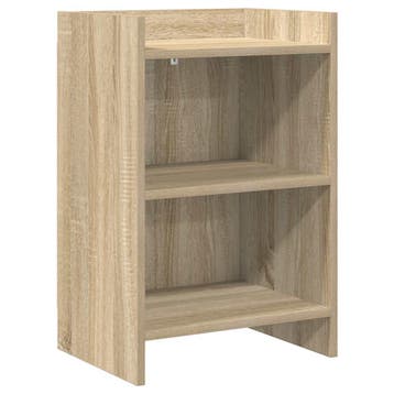 vidaXL Nachtkastjes Sonoma Eiken 40 x 30 x 60 cm Bewerkt, Minder dan 45 cm, Verzenden, Nieuw, 55 tot 70 cm