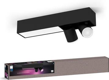 Philips Hue Centris 2-Spots Opbouwspot Zwart white & color., Verzenden, Nieuw