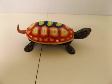Toy Nomura - schildpad - Opwindbaar blikken speelgoed -