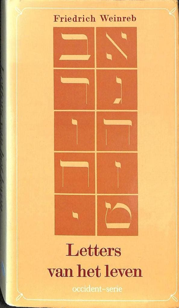 Letters van het leven 9789020249262 Weinreb, Boeken, Overige Boeken, Gelezen, Verzenden