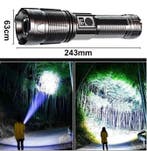 Krachtige LED Zaklamp Oplaadbaar 7 Standen COB Zijlicht, Verzenden, Nieuw