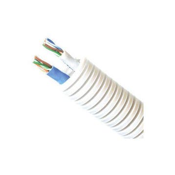 Pipelife Preflex flexibele buis (20mm) met 2x UTP CAT.6, Ophalen of Verzenden