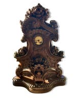 Tafel/bureauklokken - Hout, Messing - 1910-1920