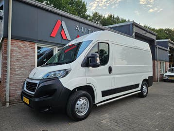 Peugeot Boxer 330 2.2 BlueHDi 140 L2H2 Premium Trekhaak! Air, Gebruikt, Euro 6, Wit, Lease
