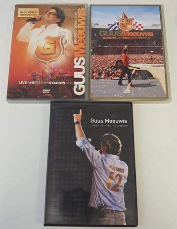 Guus Meeuwis Muziek DVD's: Groots Met Een Zacht G 2008 & 201, Verzenden, Nieuw in verpakking
