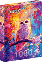 Blossom Owl Puzzel (1000 stukjes) | Enjoy Puzzle - Puzzels, Verzenden, Nieuw