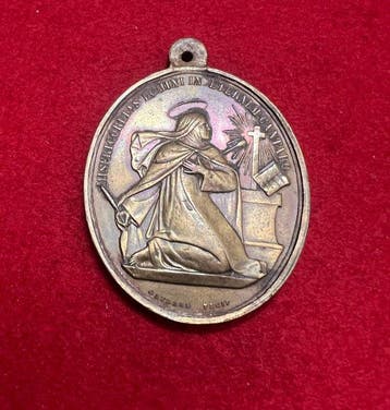 Frankrijk. Medal MEDAILLE SEIGNEUR SOUFFRIR & ETRE MEPRISE