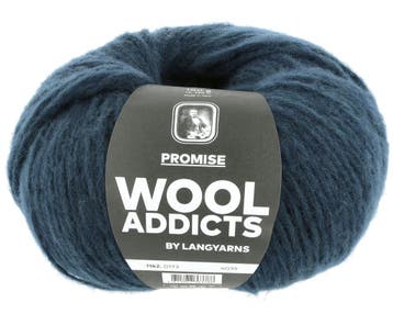 WoolAddicts Promise - 173 Donkerblauw - Chunky / Dik Merin, Ophalen of Verzenden, Nieuw