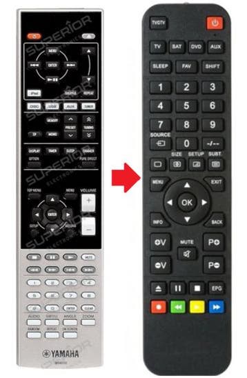 Yamaha WS40850 / WS408650 afstandsbediening, Verzenden, Nieuw