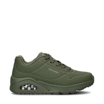 Skechers Street Uno lage sneakers in het Groen, Kleding | Dames, Skechers, Verzenden, Nieuw, Sneakers of Gympen