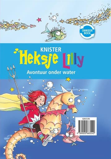 Avontuur onder water / Het magische zwaard / Heksje Lilly, Boeken, Verzenden, Gelezen, KNISTER