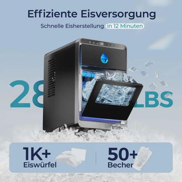 Automatische IJsmachine aanrecht - Crescent Vormige IJsblokj, Verzenden, Nieuw
