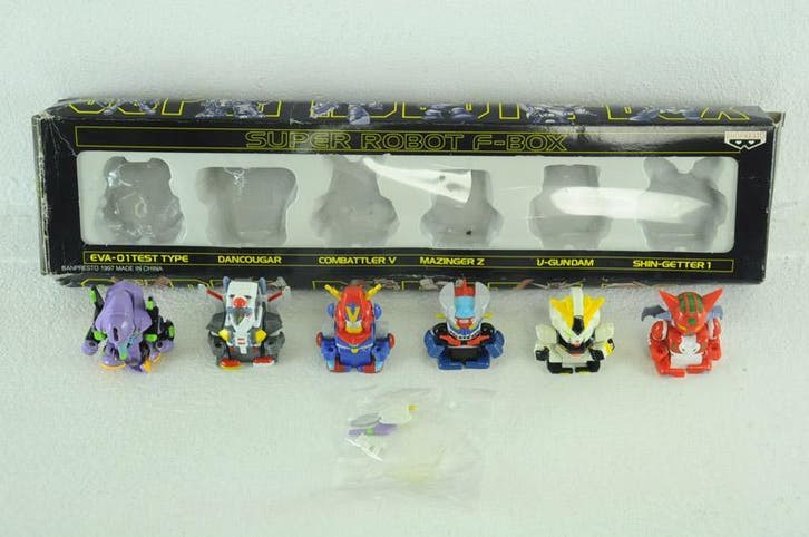 Banpresto Super Robot Wars F-Box 6 Finger Toy Trading, Verzamelen, Poppetjes en Figuurtjes, Zo goed als nieuw, Ophalen of Verzenden