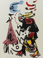 Theo Wolvecamp (1925-1992) - Twee fantasie figuren - Zeer