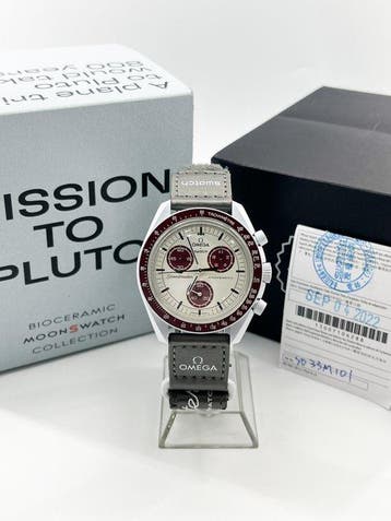 Omega x Swatch - MoonSwatch - Mission to Pluto - Zonder, Nieuw