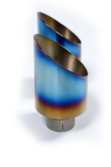 4.5 burnt Titanium Tip Assembly MSTIP154 x2 | Milltek, Auto-onderdelen, Uitlaatsystemen, Verzenden, Nieuw
