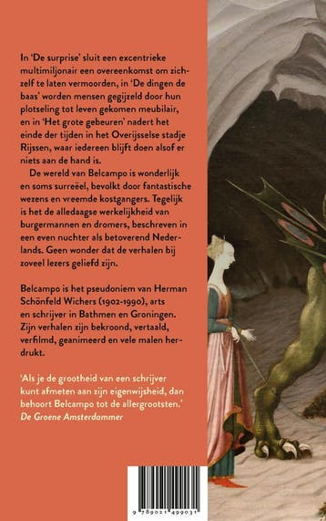 De surprise en andere bizarre verhalen 9789021499031, Boeken, Verzenden, Zo goed als nieuw, Belcampo
