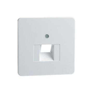 PEHA Standaard afdekplaat 1xRJ45 / RJ11 Crème-wit, Doe-het-zelf en Verbouw, Ophalen of Verzenden, Nieuw