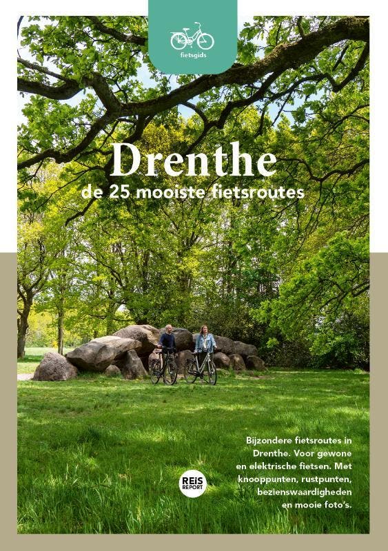 Drenthe - De 25 mooiste fietsroutes / Fietsgids, Boeken, Reisgidsen, Zo goed als nieuw, Verzenden