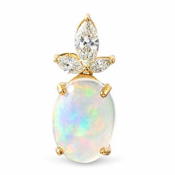 Zonder minimumprijs - Hanger - 14 karaat Geel goud - 3.12ct.