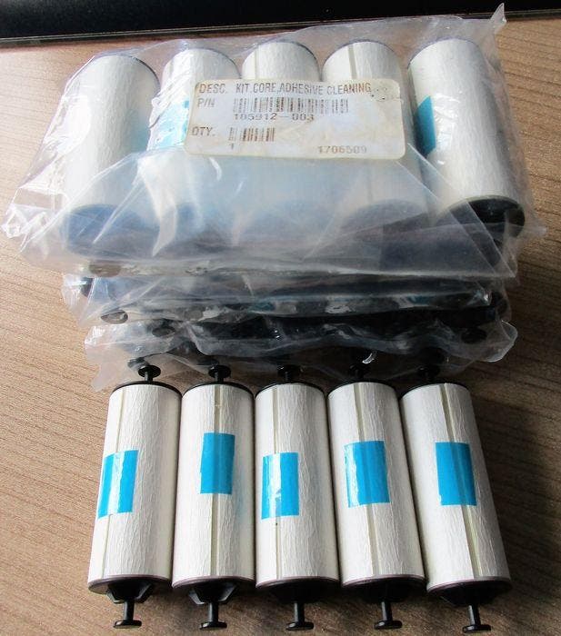 Schoonmaakroller voor kaartprinter, Adhesive Cleaning, Zakelijke goederen, Kantoor en Winkelinrichting | Winkel en Inventaris