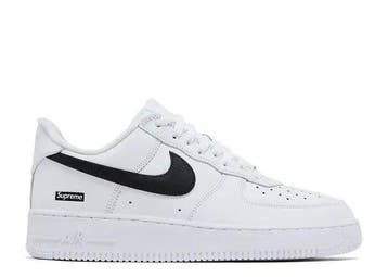 Nike Air Force 1 Low Supreme White Black (Schoenen), Kleding | Heren, Verzenden, Nieuw, Nike, Sneakers of Gympen