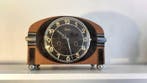 Amsterdamse School klok - Art Deco eiken-chroom - 1920-1930