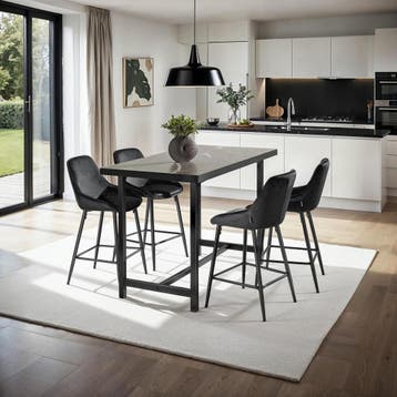 Barkruk Siera met rugleuning, Huis en Inrichting, Barkrukken, Verzenden, Nieuw