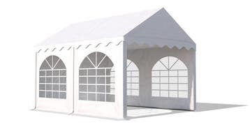 Professionele Partytent PVC 3x4x2,6 mtr in Wit (3x4 meter), Verzenden, Nieuw, 2 meter of meer, Partytent