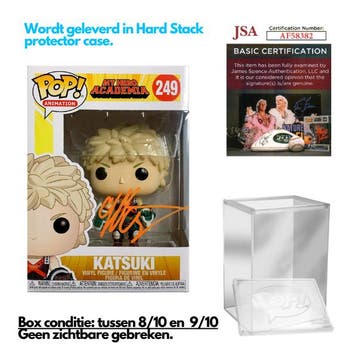 Gesigneerde Funko Pop! My Hero Academia - Katsuki #249, Verzenden, Nieuw