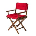 ARC Regisseursstoel Teak Geolied Forza Rood Deluxe, Watersport en Boten, Ophalen of Verzenden, Nieuw