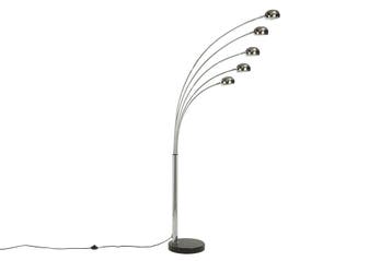Vloerlamp met vijf lichtpunten, 200 cm, chroom - 7365, Huis en Inrichting, Ophalen of Verzenden, Nieuw
