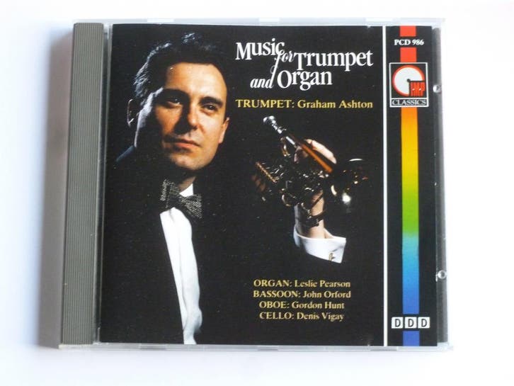 Music for Trumpet and Organ - Graham Ashton, Cd's en Dvd's, Cd's | Klassiek, Zo goed als nieuw, Ophalen of Verzenden