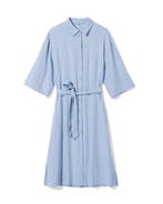 HEMA Damesjurk Dawn regular fit lichtblauw, Verzenden, Nieuw