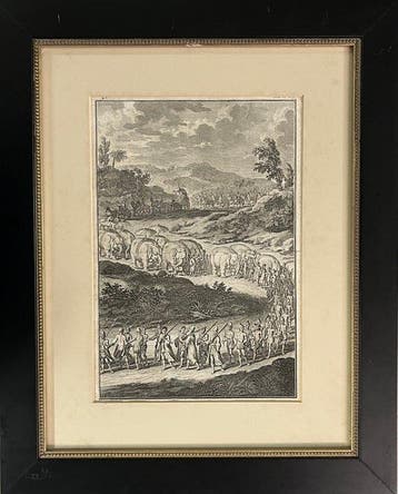 Bernard Picart (1673-1733) - Royal Elephant Procession of