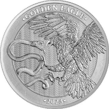 Malta. 5 Euro 2023 – Golden Eagle – 1 oz Silver coin – Ag