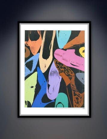 Andy Warhol (after) - “Diamond Dust Shoes, 1992”. The Neues