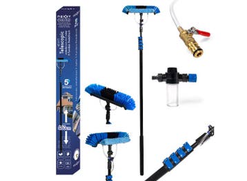 Nexxt Waterbezem Telescopisch met Zeepdispenser - 4,6m -, Verzenden