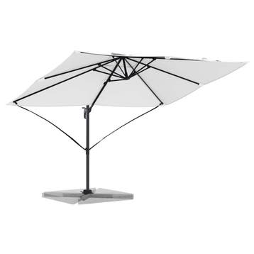 vidaXL Parasol 351 x 250 x 260 cm Polyester en Aluminium, Verzenden, Nieuw, 2 tot 3 meter